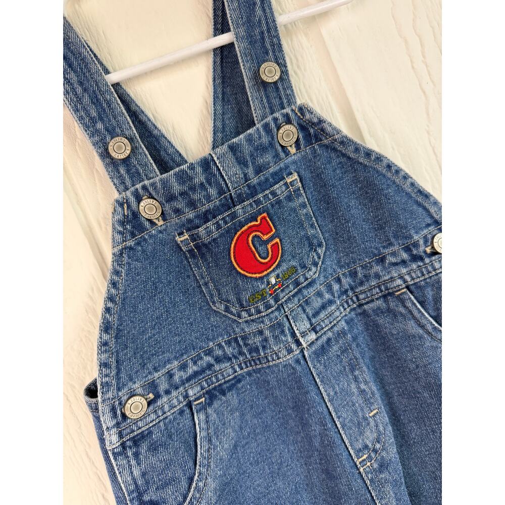 Vintage Carters Jean Overalls 18-24 Months Little Truck Logo - Picture 3 of 5